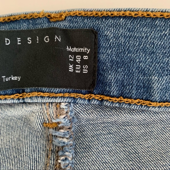 ASOS Design REMO Maternity Jeans Size 8 - Picture 14 of 15